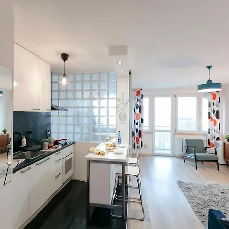 Apartament Wawaview! With An Amazing View! Powiśle. Warszawa